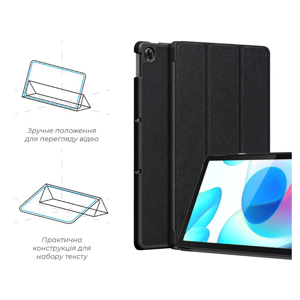 Чехол-книжка BeCover Smart для Realme Pad 10.4" Red Wine (708269) фото6