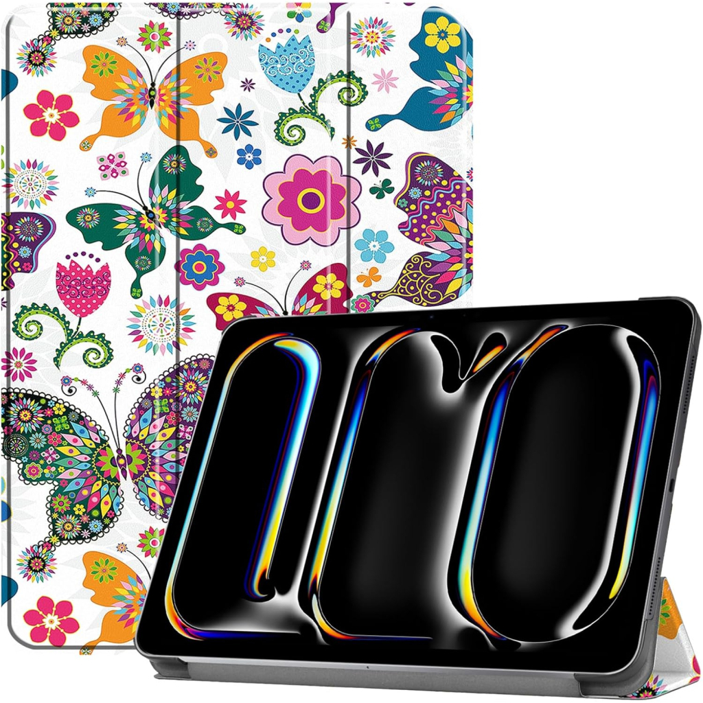 Чехол-книжка BeCover Smart Case для Apple iPad Pro 11" M4 2024 Butterfly (711631) фото2