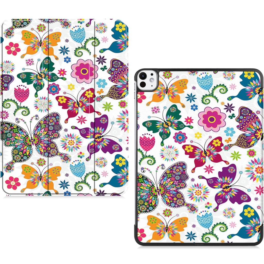 Чехол-книжка BeCover Smart Case для Apple iPad Pro 11" M4 2024 Butterfly (711631) фото4