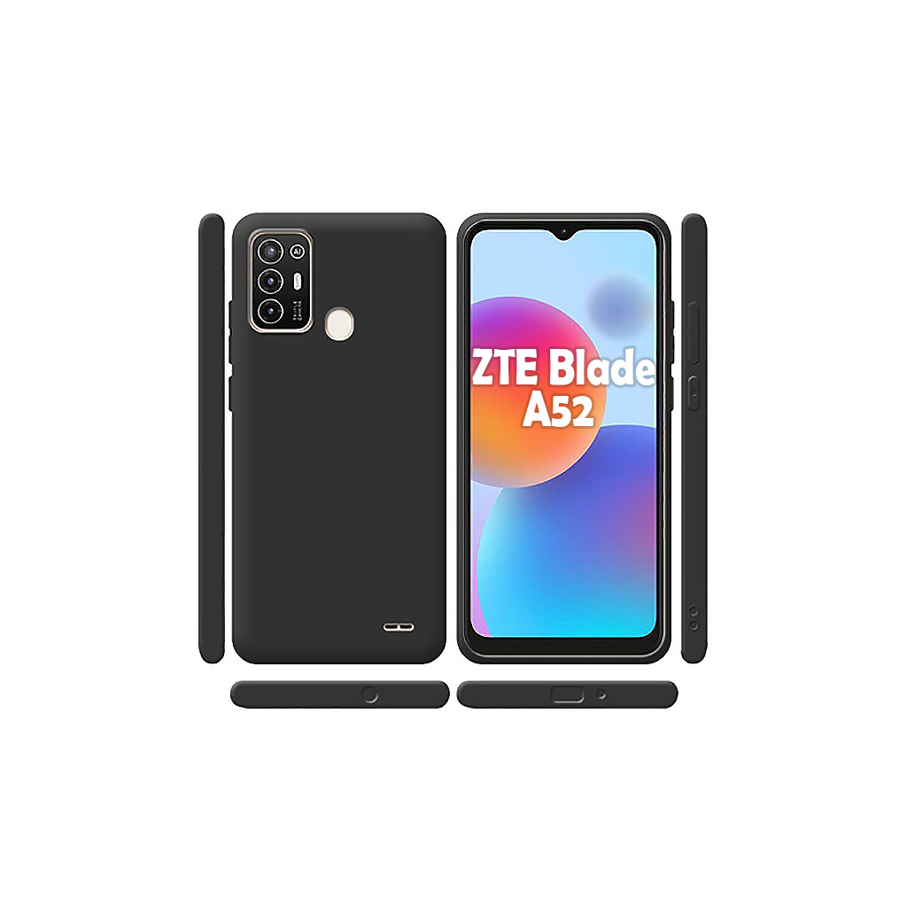 Чохол-накладка BeCover для ZTE Blade A52 Black (708941) фото