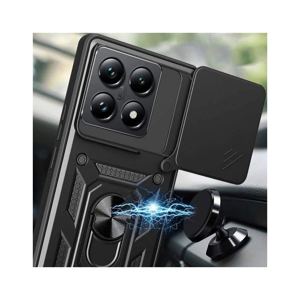 Чохол-накладка BeCover Military для Xiaomi 14T Black (712559) фото