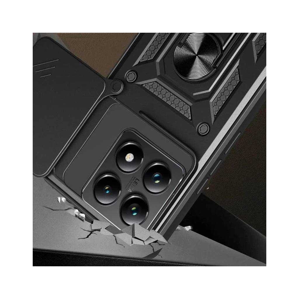 Чохол-накладка BeCover Military для Xiaomi 14T Black (712559) фото
