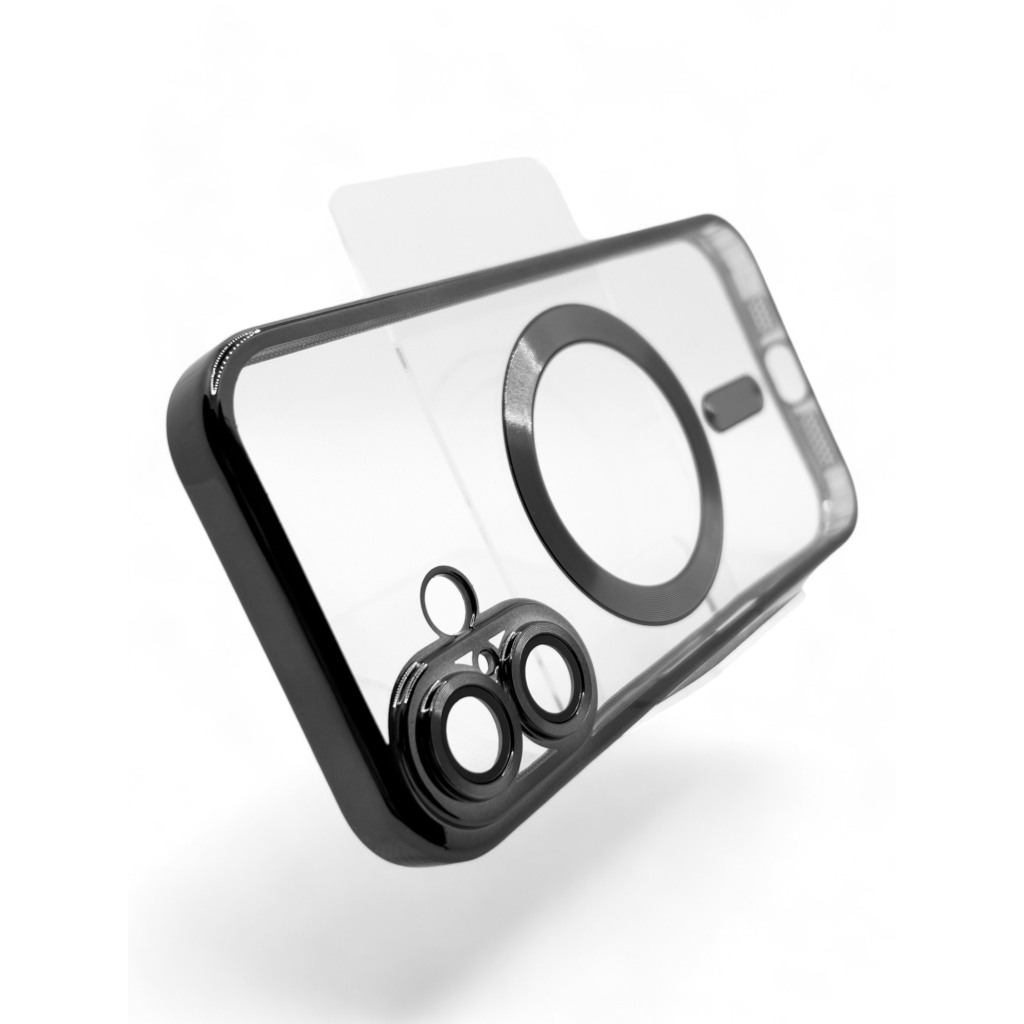 Чохол-накладка BeCover TPU Chrome Case MagSafe для Apple iPhone 16 Plus Black (712075) фото3