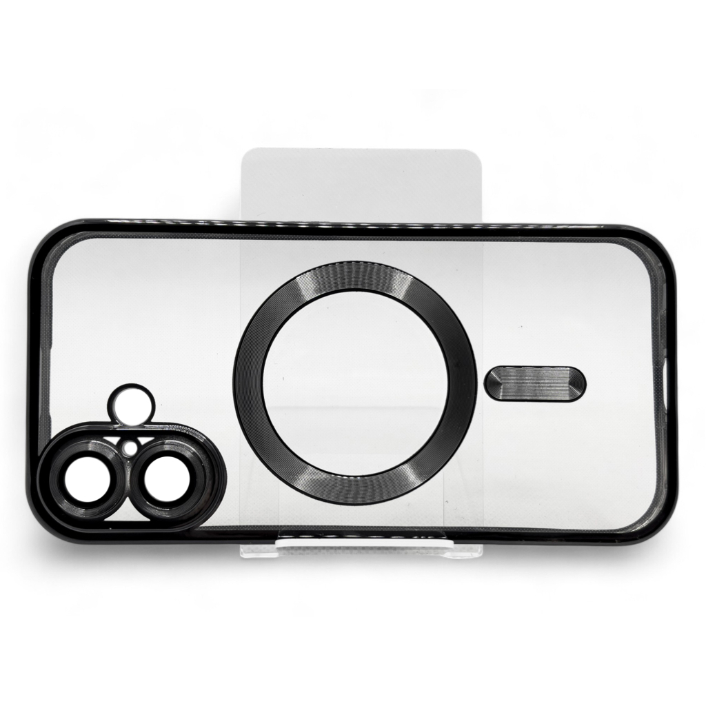 Чохол-накладка BeCover TPU Chrome Case MagSafe для Apple iPhone 16 Plus Black (712075) фото4