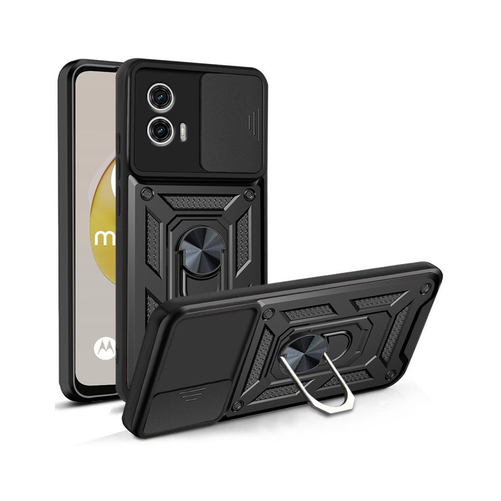 Чохол до мобільного телефона BeCover Military Motorola Moto G73 Black (709982) фото