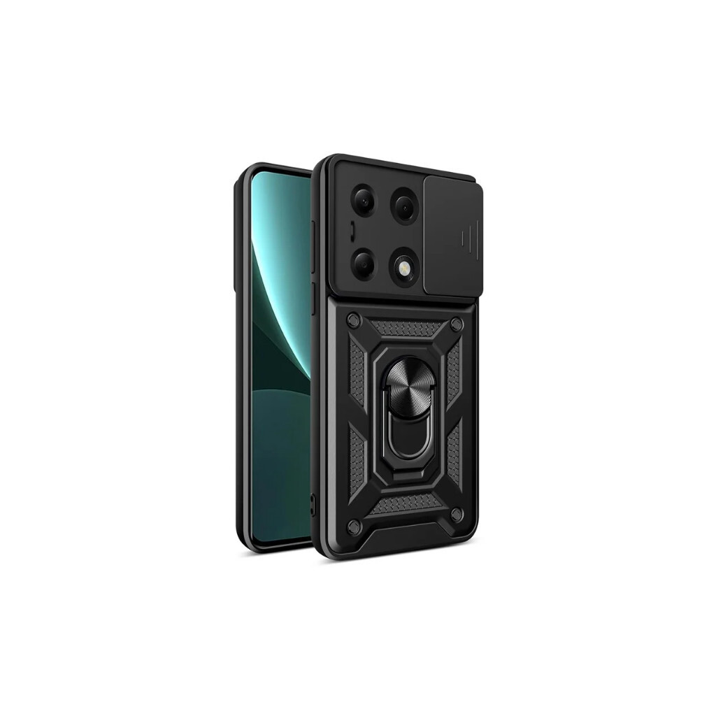 Чохол-накладка BeCover Military для Xiaomi Redmi Note 13 Pro 4G Black (711024) фото