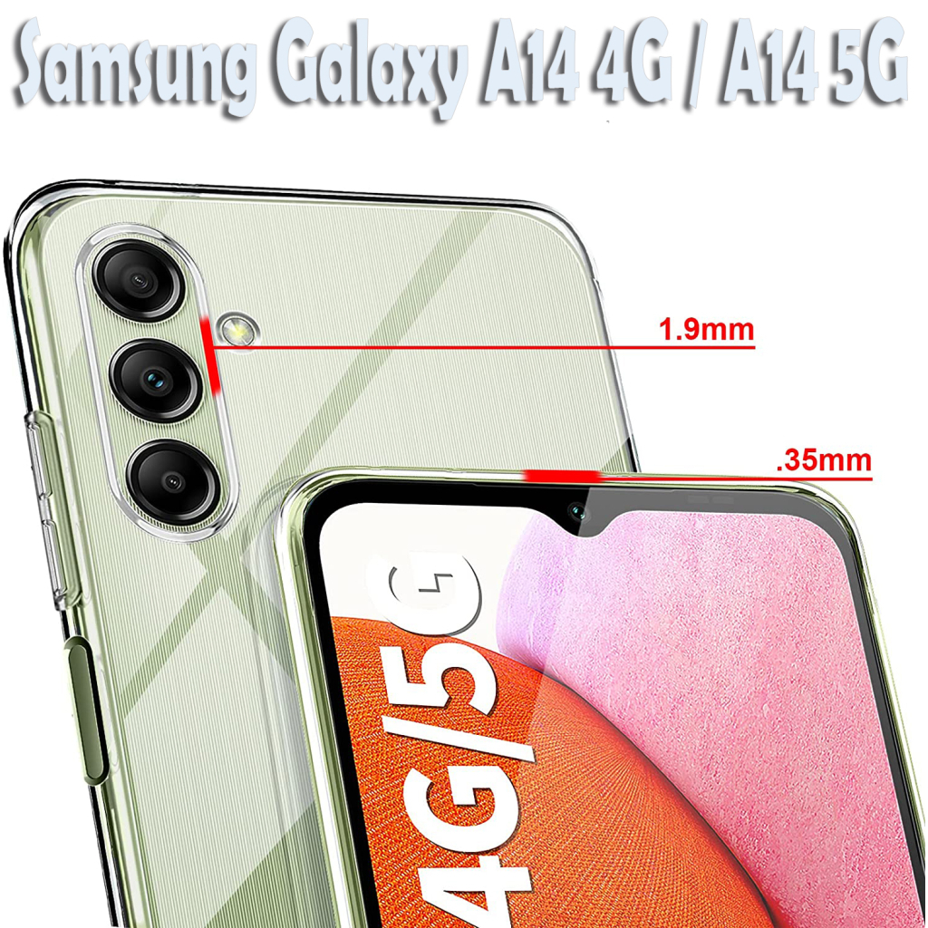 Чохол-накладка BeCover для Samsung Galaxy A14 SM-A145/A14 G5 SM-A146 Transparancy (708971) фото