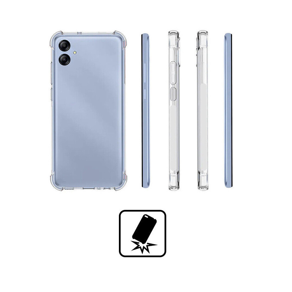 Чохол-накладка BeCover Anti-Shock для Samsung Galaxy A04e SM-A042 Clear (708809) фото