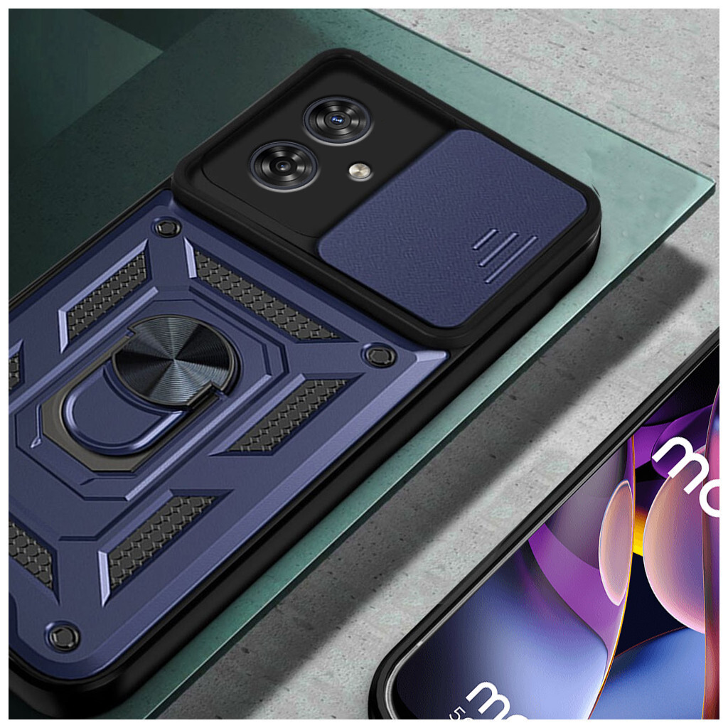 Чохол-накладка BeCover Military для Motorola Moto G54/G54 Power Blue (711003) фото