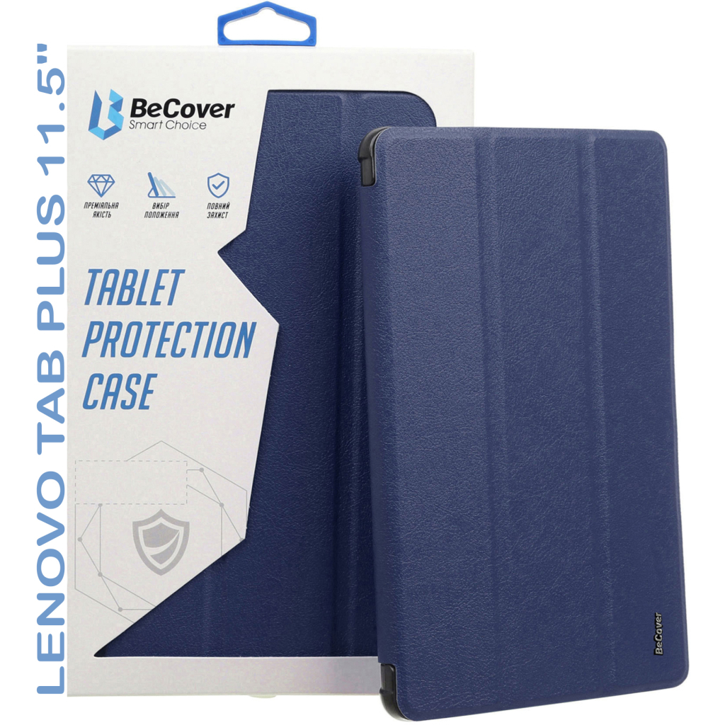 Чохол-книжка BeCover Smart Case для Lenovo Tab Plus 11.5" Deep Blue (711839) фото6