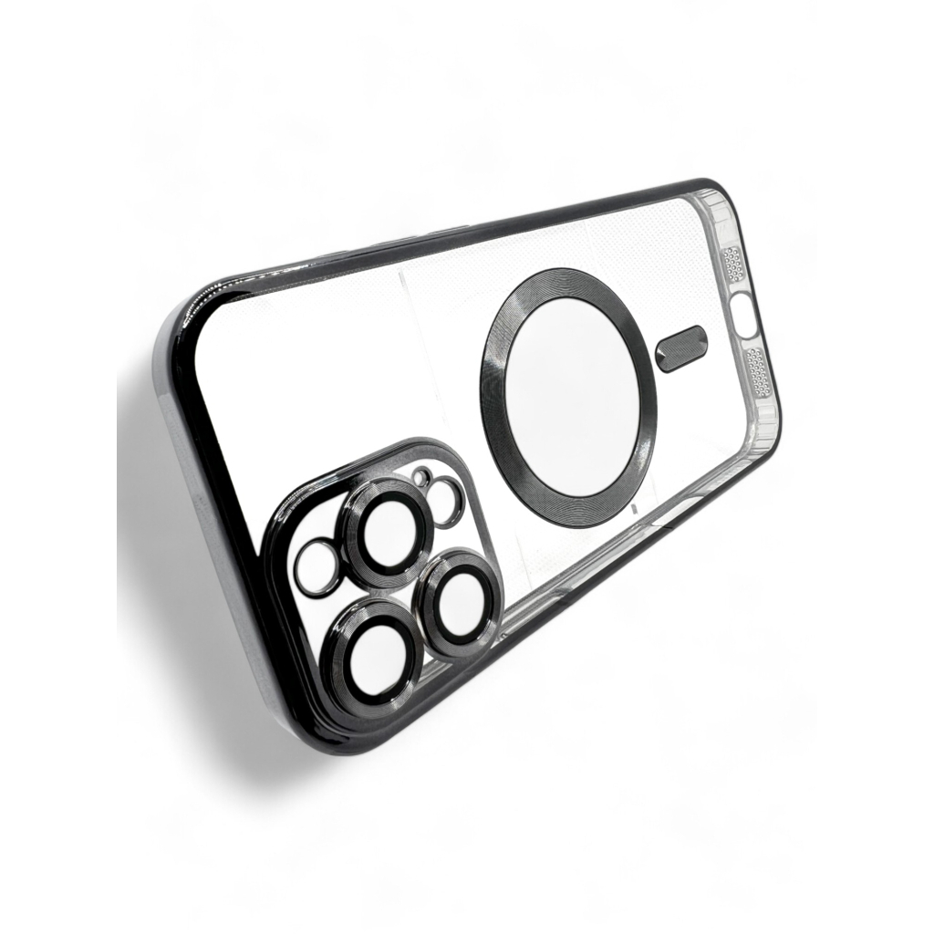 Чохол-накладка BeCover TPU Chrome Case MagSafe для Apple iPhone 16 Pro Black (712080) фото3