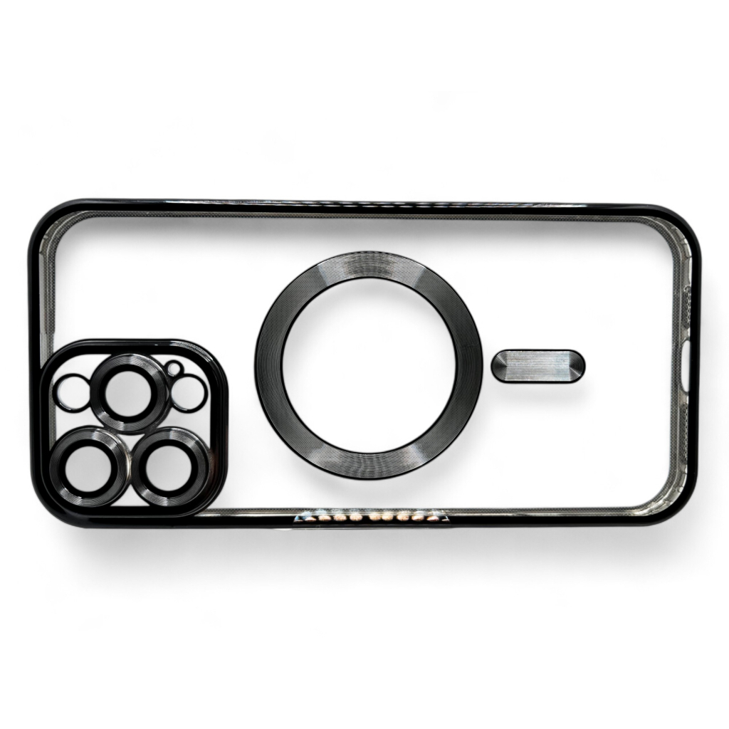 Чохол-накладка BeCover TPU Chrome Case MagSafe для Apple iPhone 16 Pro Black (712080) фото4