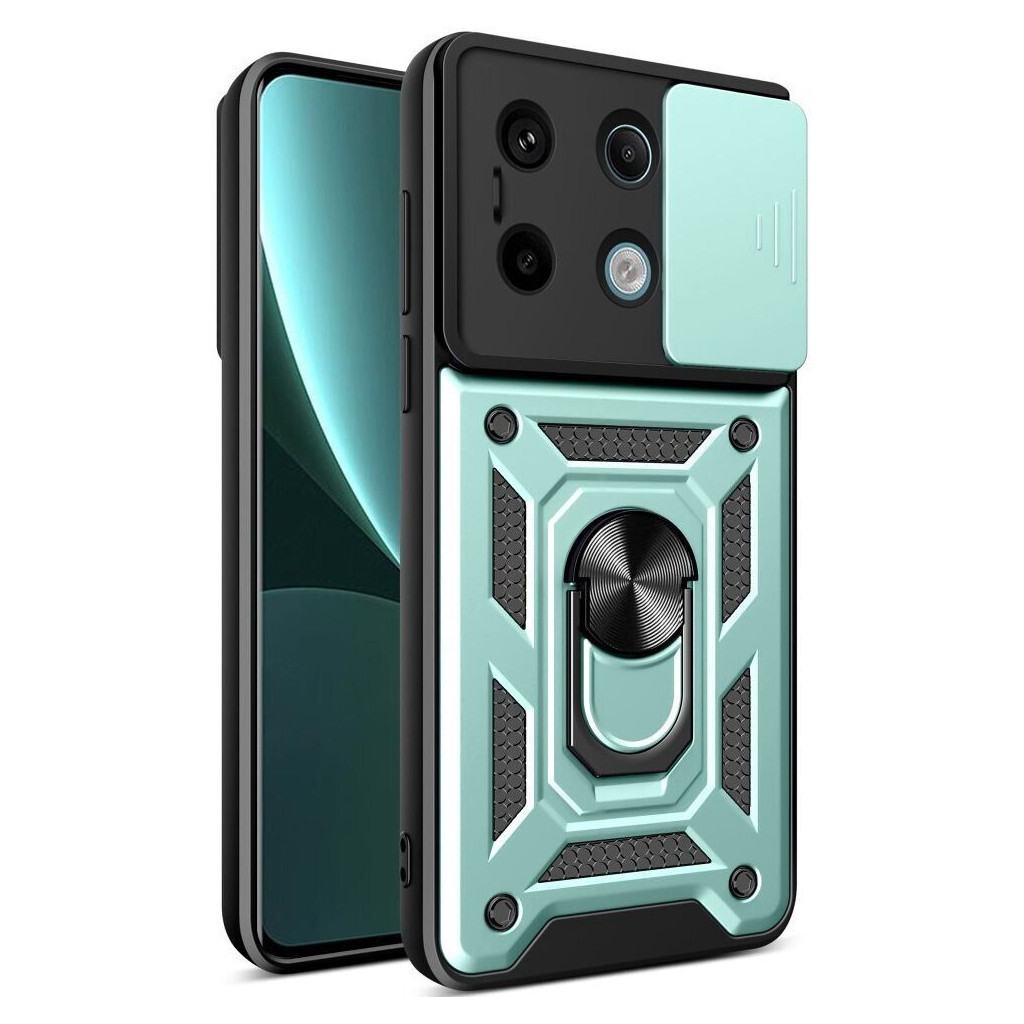 Чохол-накладка BeCover Military для Poco X6 5G Dark Green (711008) фото5