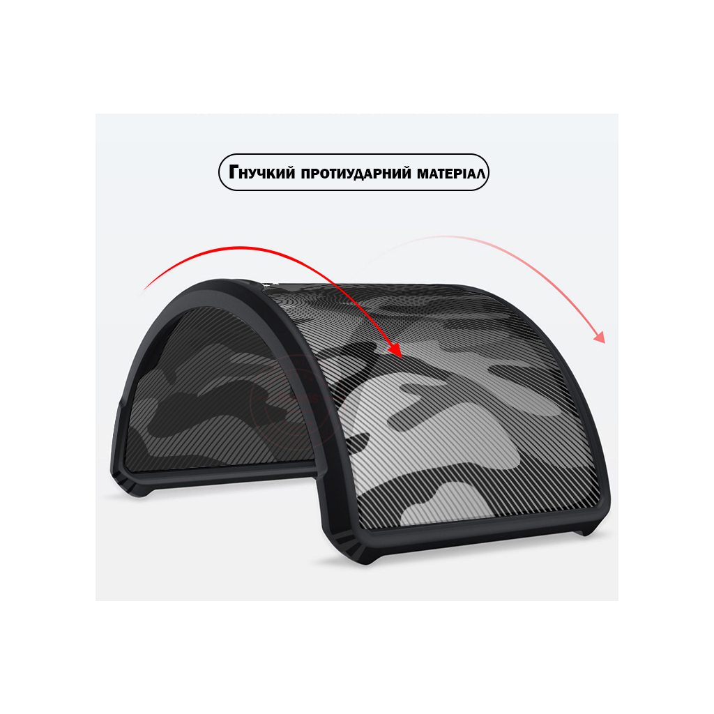 Чохол-накладка BeCover RZANTS для Tecno Spark 7P Black (707225) фото2