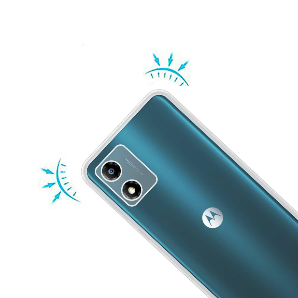 Чохол-накладка BeCover для Motorola Moto E13 Transparancy (708819) фото2