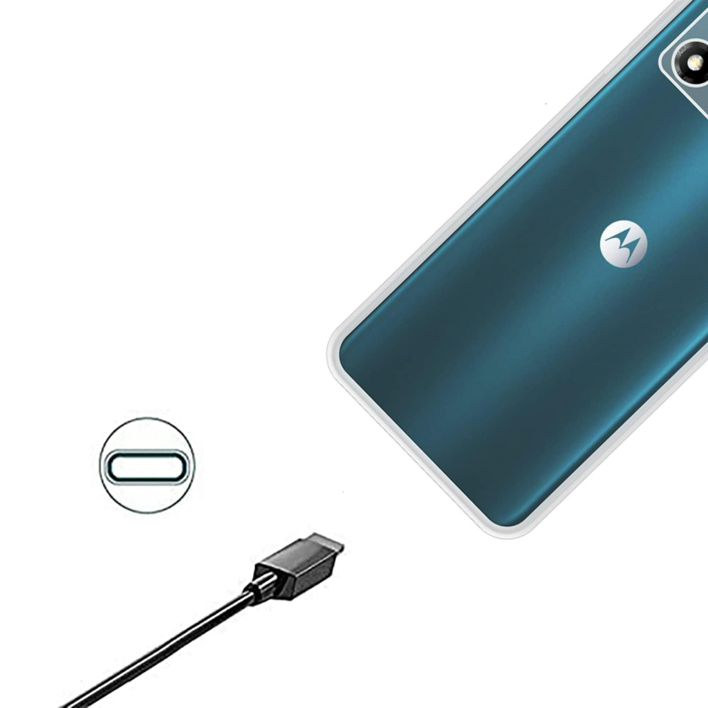 Чохол-накладка BeCover для Motorola Moto E13 Transparancy (708819) фото3