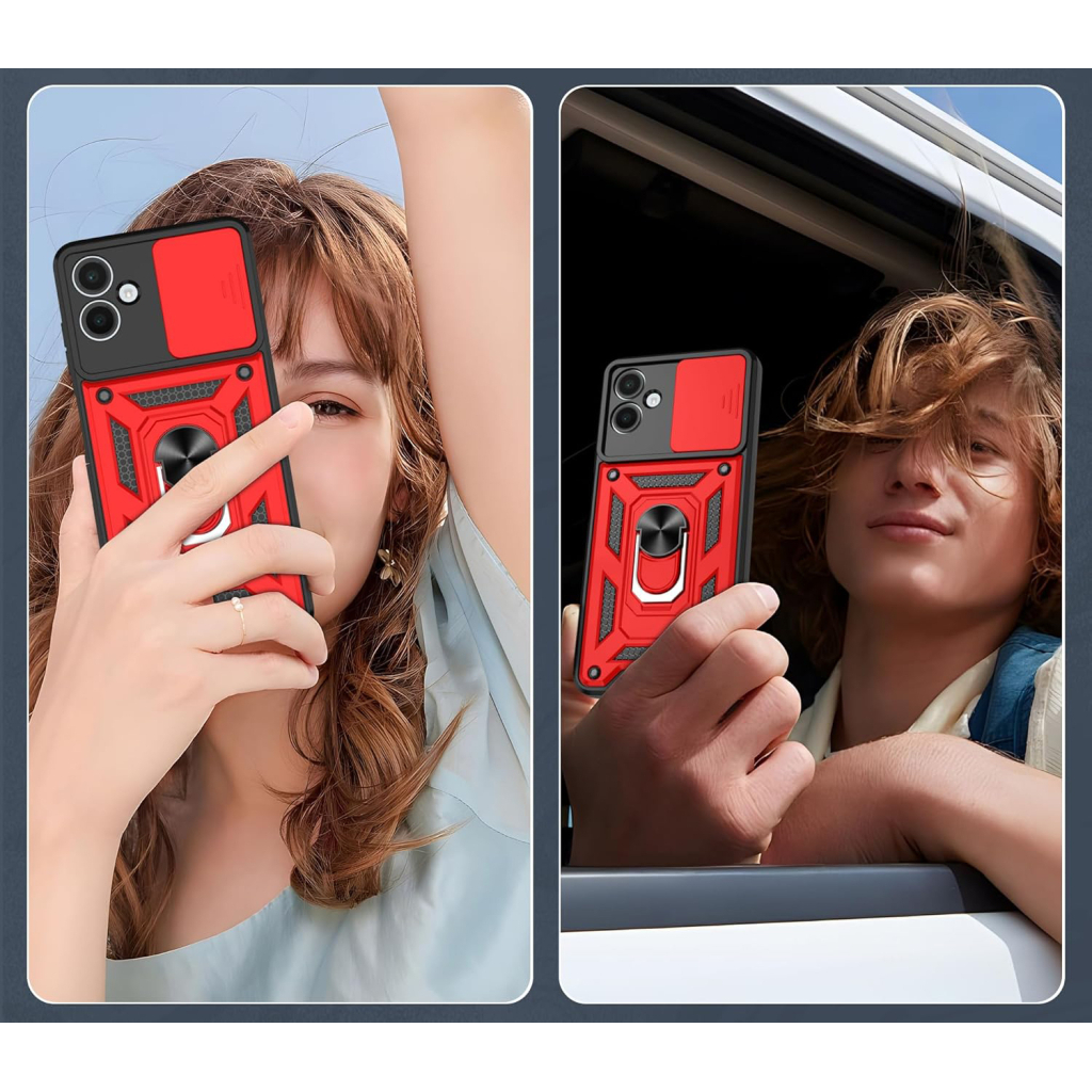 Чохол-накладка BeCover Military для Samsung Galaxy A06 SM-A065 Red (713068) фото4