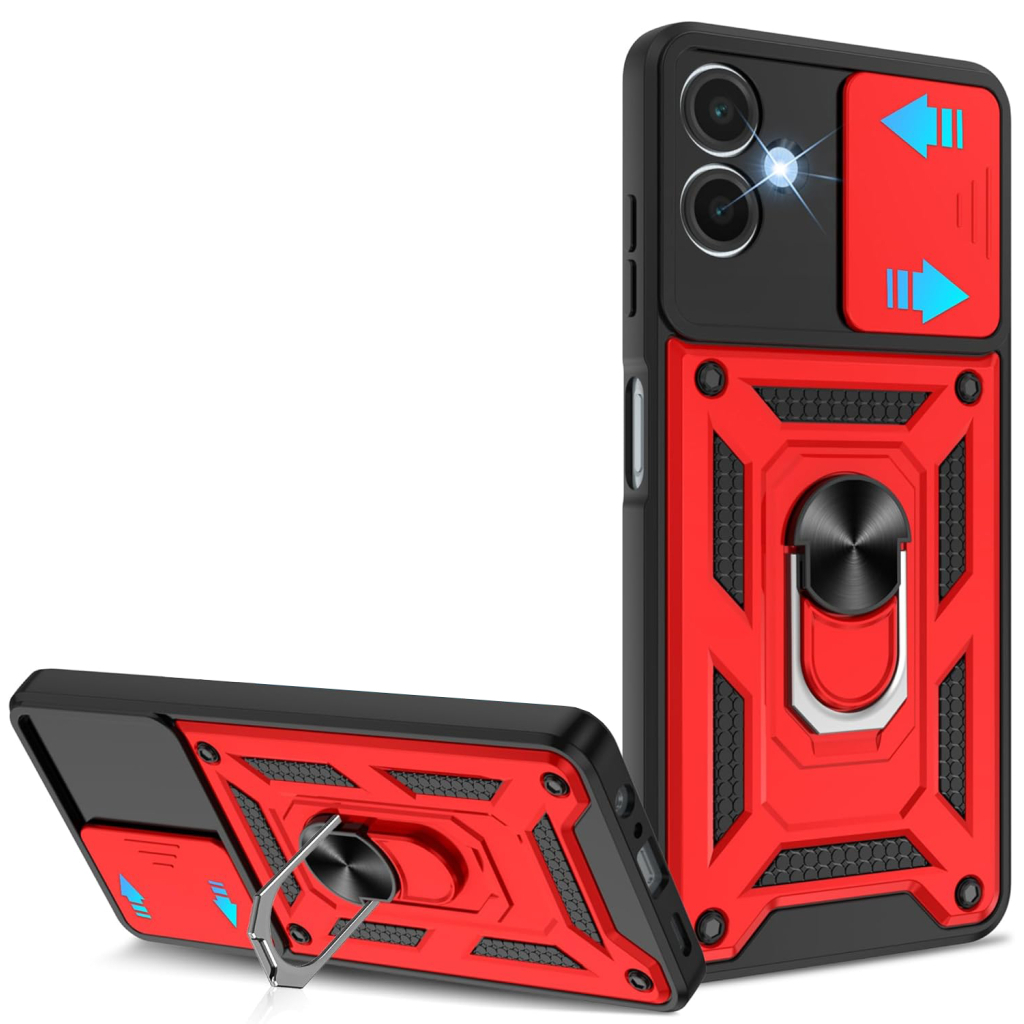 Чохол-накладка BeCover Military для Samsung Galaxy A06 SM-A065 Red (713068) фото5