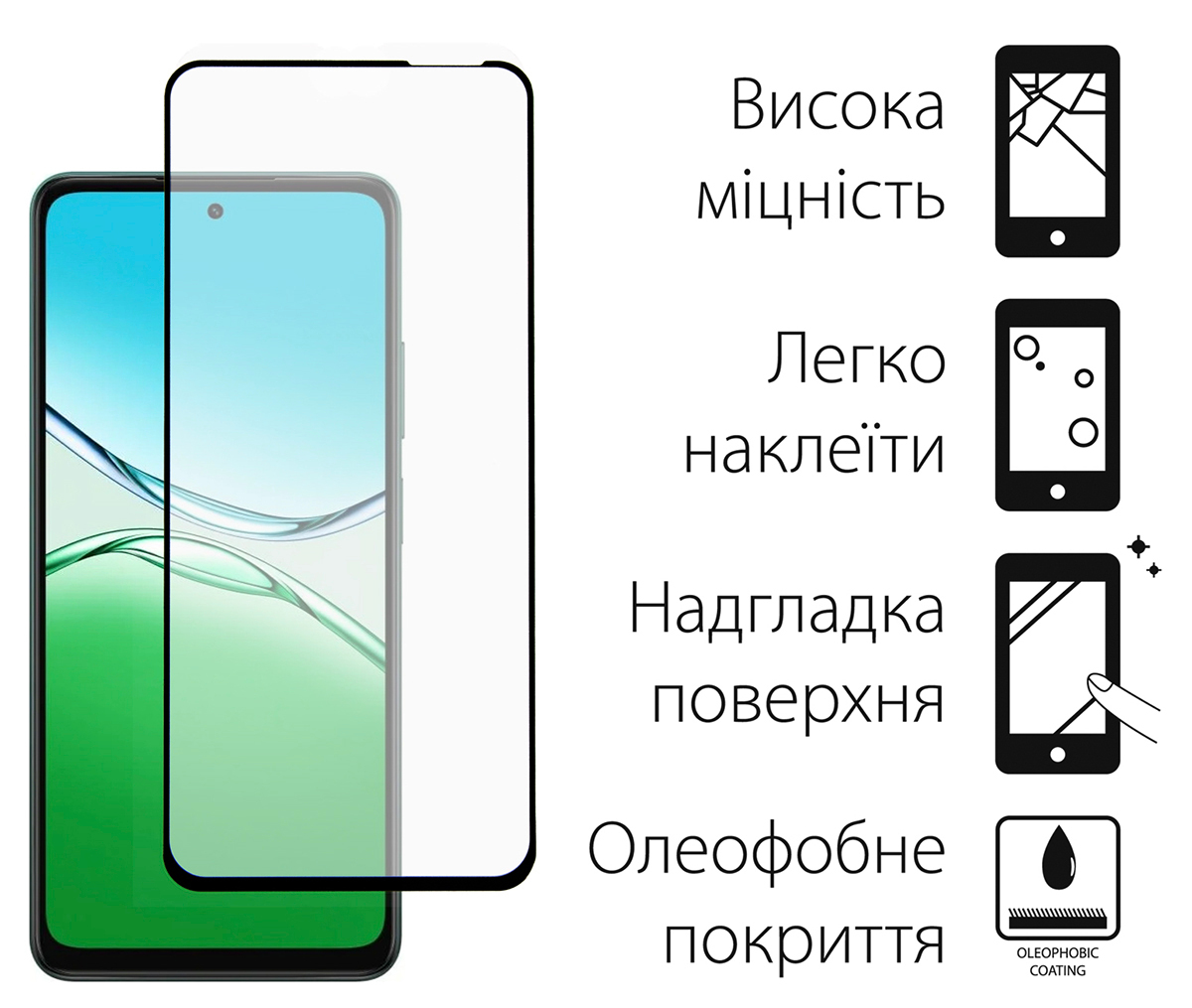 Чохол-накладка Dengos Soft для Oppo A5/A5x Green (DG-KM-15) + захисне скло фото3