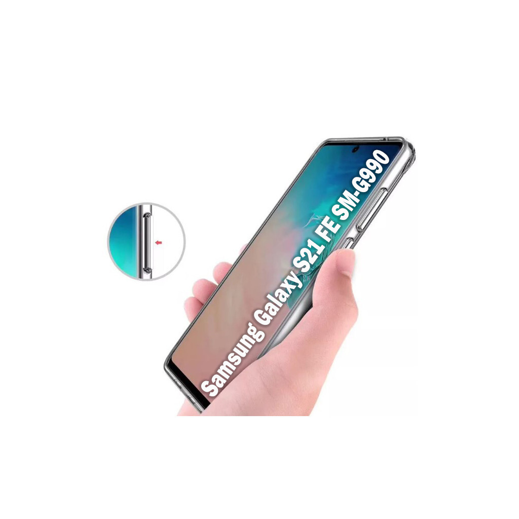 Чохол-накладка BeCover Space Case для Samsung Galaxy S21 FE SM-G990 Transparancy (709354) фото5