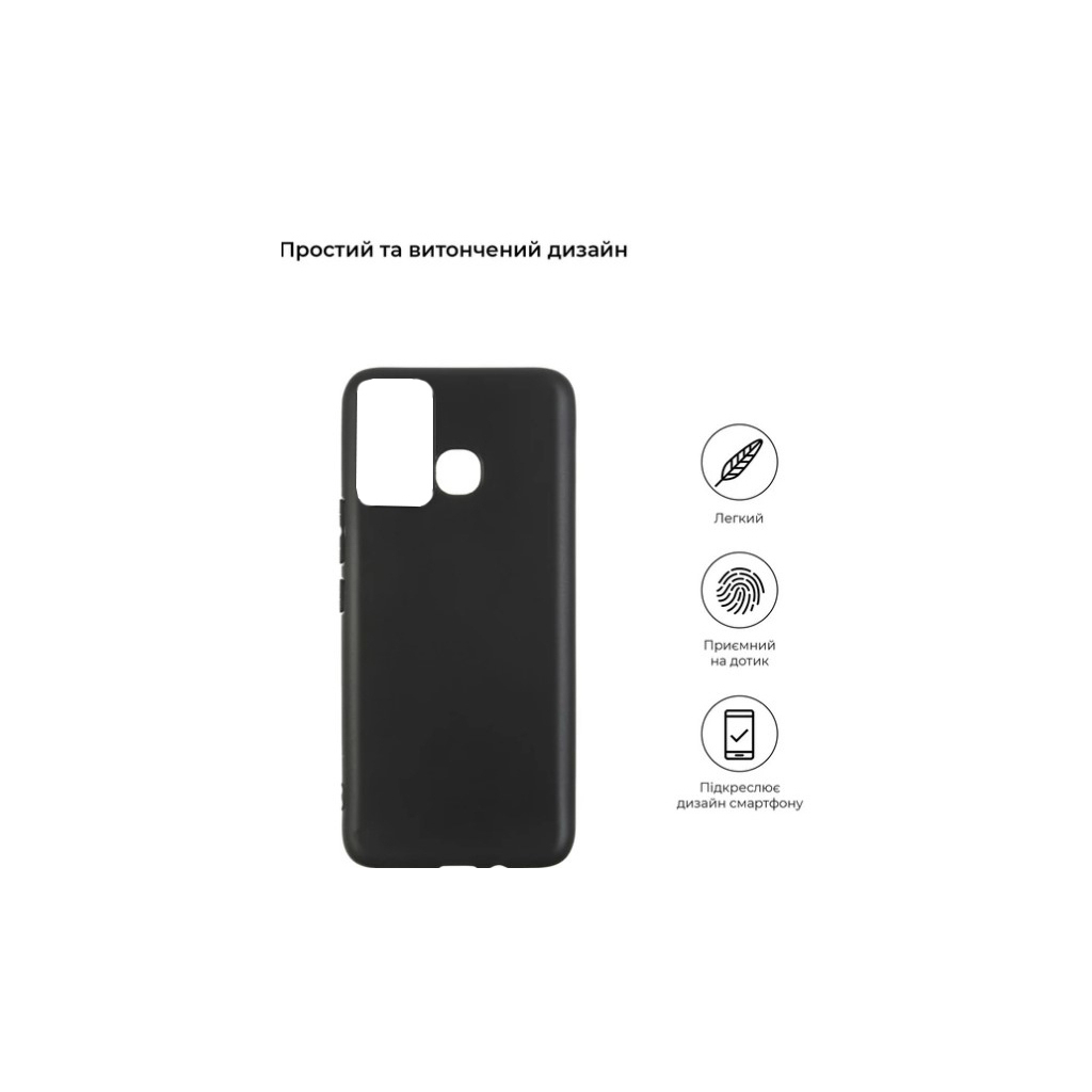 Чохол-накладка BeCover для Infinix Hot 12 Play NFC (X6816D) Black (708638) фото3