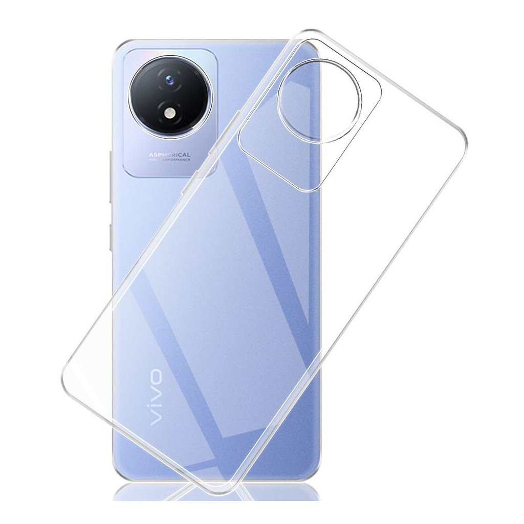 Чохол-накладка BeCover для Vivo Y02/Y02A Transparancy (708946) фото2