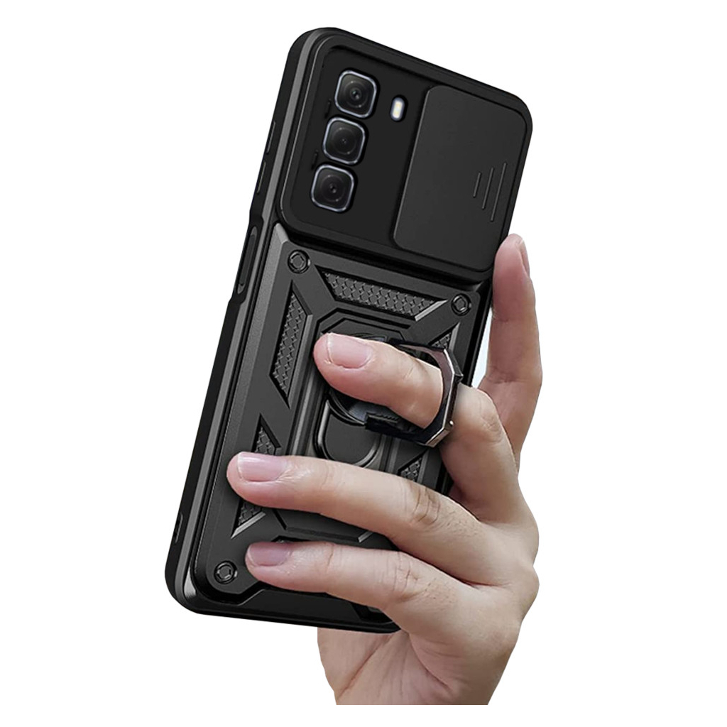 Чохол-накладка BeCover Military для Infinix Hot 50 (X6720) Black (713046) фото5