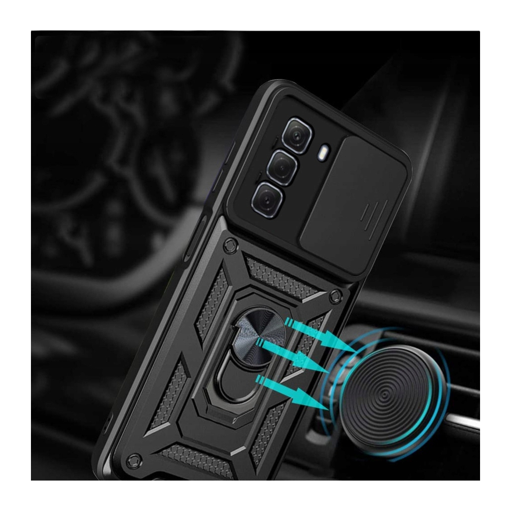 Чохол-накладка BeCover Military для Infinix Hot 50 (X6720) Black (713046) фото6