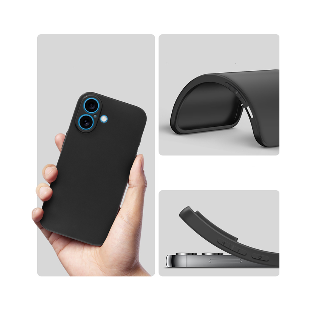 Чохол-накладка BeCover для Apple iPhone 16 Plus Black (712276) фото2