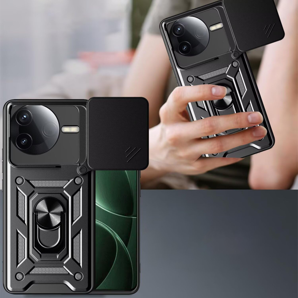 Чохол до мобільного телефона BeCover Military Poco F7 Pro Black (713536) фото2