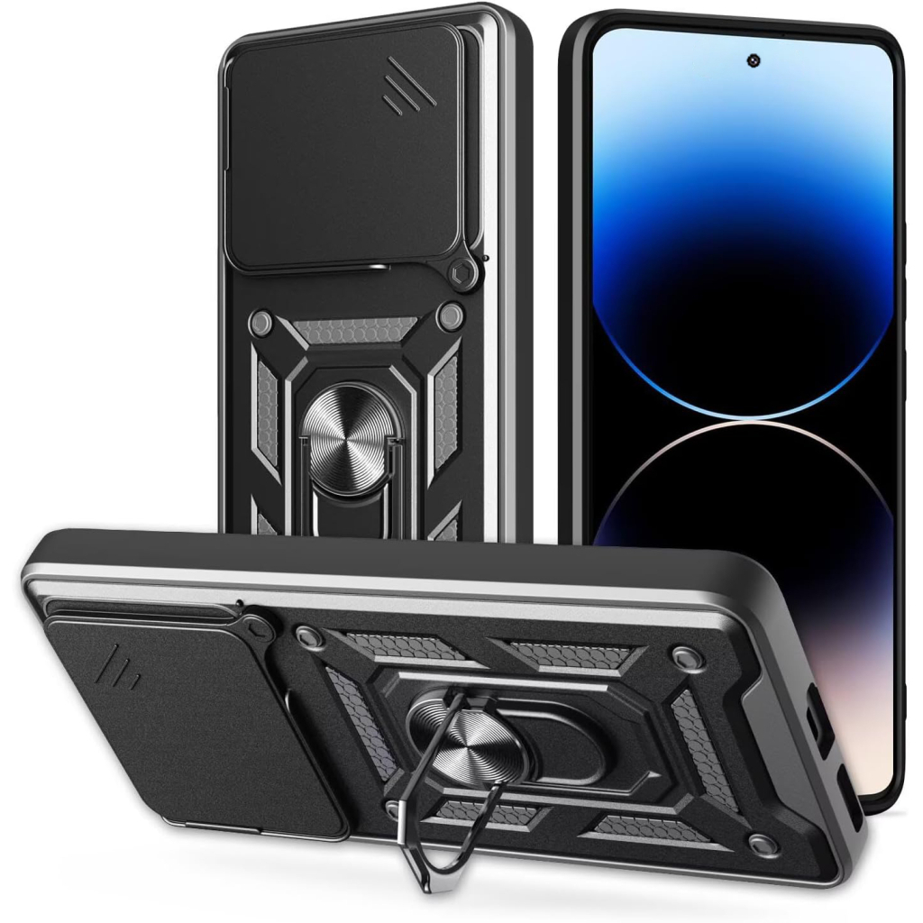 Чохол до мобільного телефона BeCover Military Poco F7 Pro Black (713536) фото6