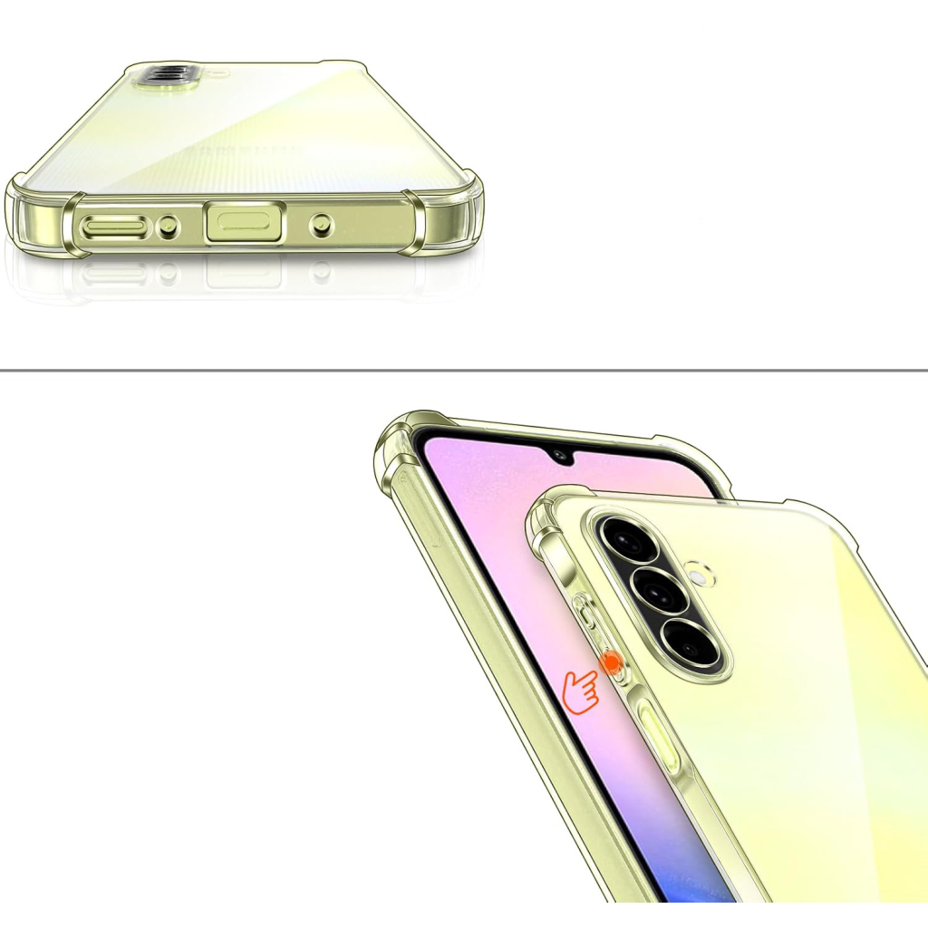 Чохол-накладка BeCover Anti-Shock для Samsung Galaxy A26 SM-A266 Clear (712892) фото4