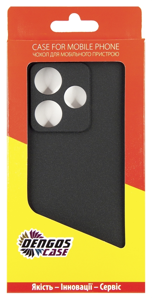 Чохол-накладка Dengos Carbon для Xiaomi Redmi 13 4G Black (DG-TPU-CRBN-199) фото5