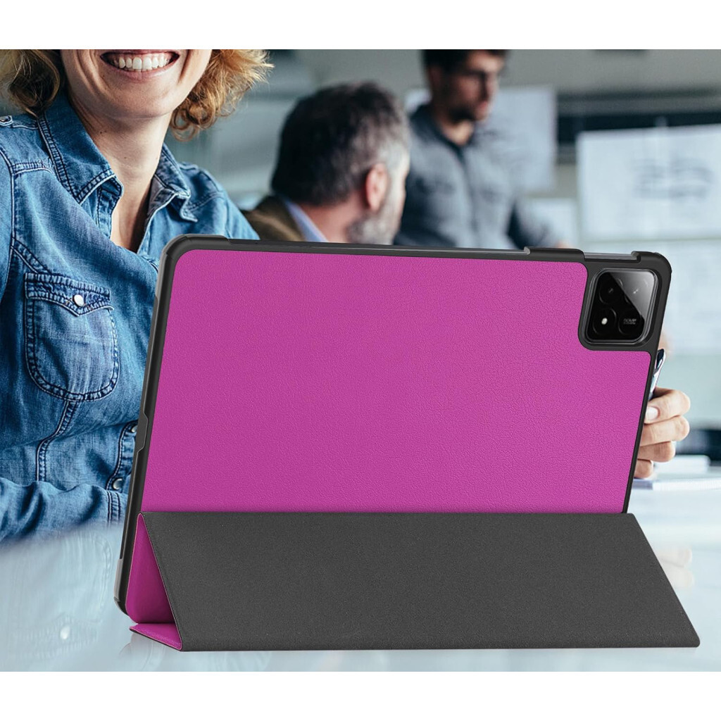 Чехол-книжка BeCover Smart Case для Xiaomi Pad 6S Pro 12.4" Purple (711086) фото6