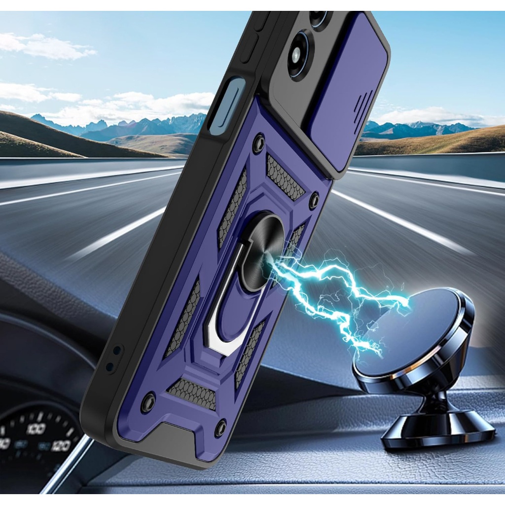 Чохол-накладка BeCover Military для Motorola Moto G04/G04s Blue (713063) фото3