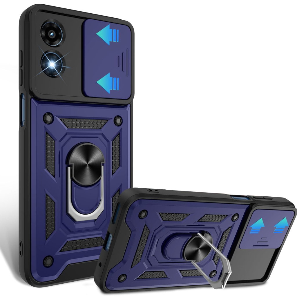 Чохол-накладка BeCover Military для Motorola Moto G04/G04s Blue (713063) фото6