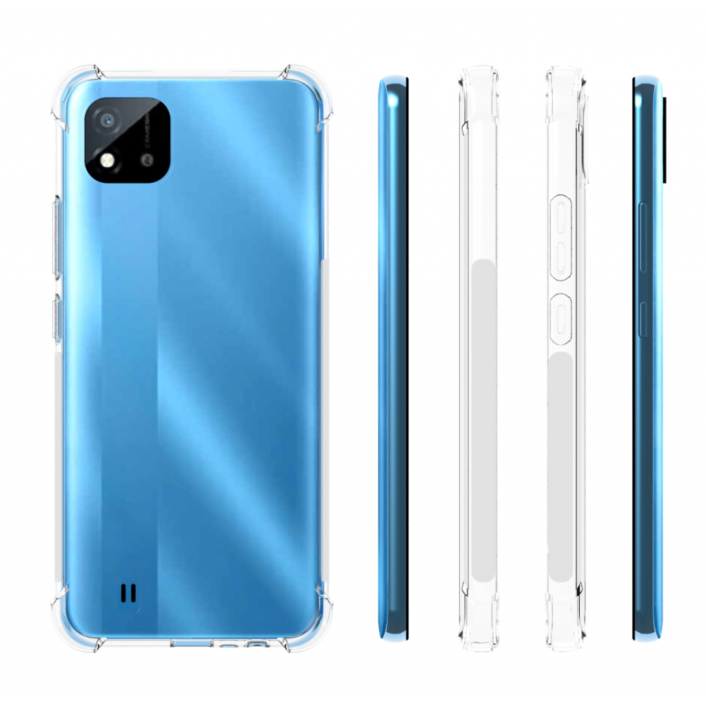 Чохол-накладка BeCover Anti-Shock для Realme C20/C11 2021 Clear (706993) фото2