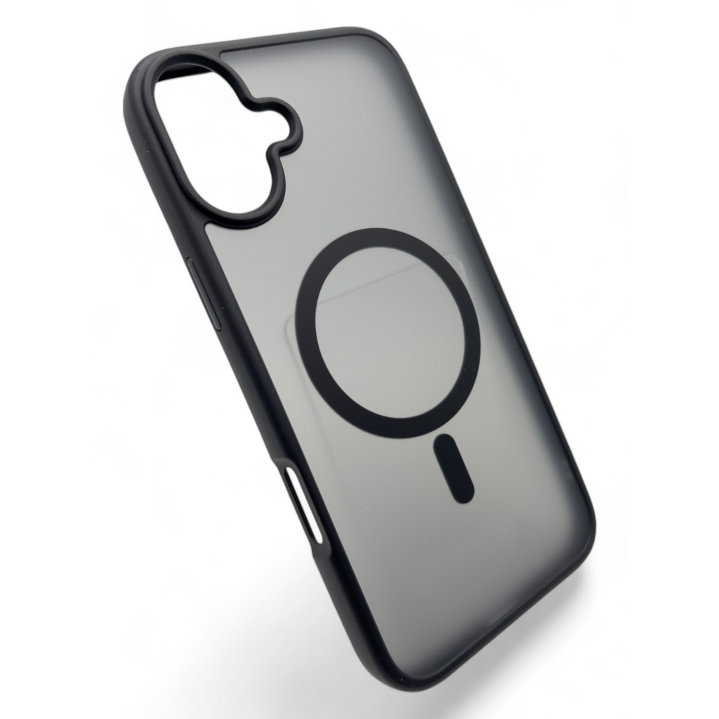 Чохол-накладка BeCover Metal Buttons Case MagSafe для Apple iPhone 16 Black (712090) фото2