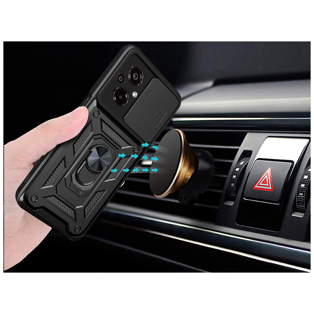 Чохол-накладка BeCover Military для Xiaomi Poco M5 4G Black (709121) фото5