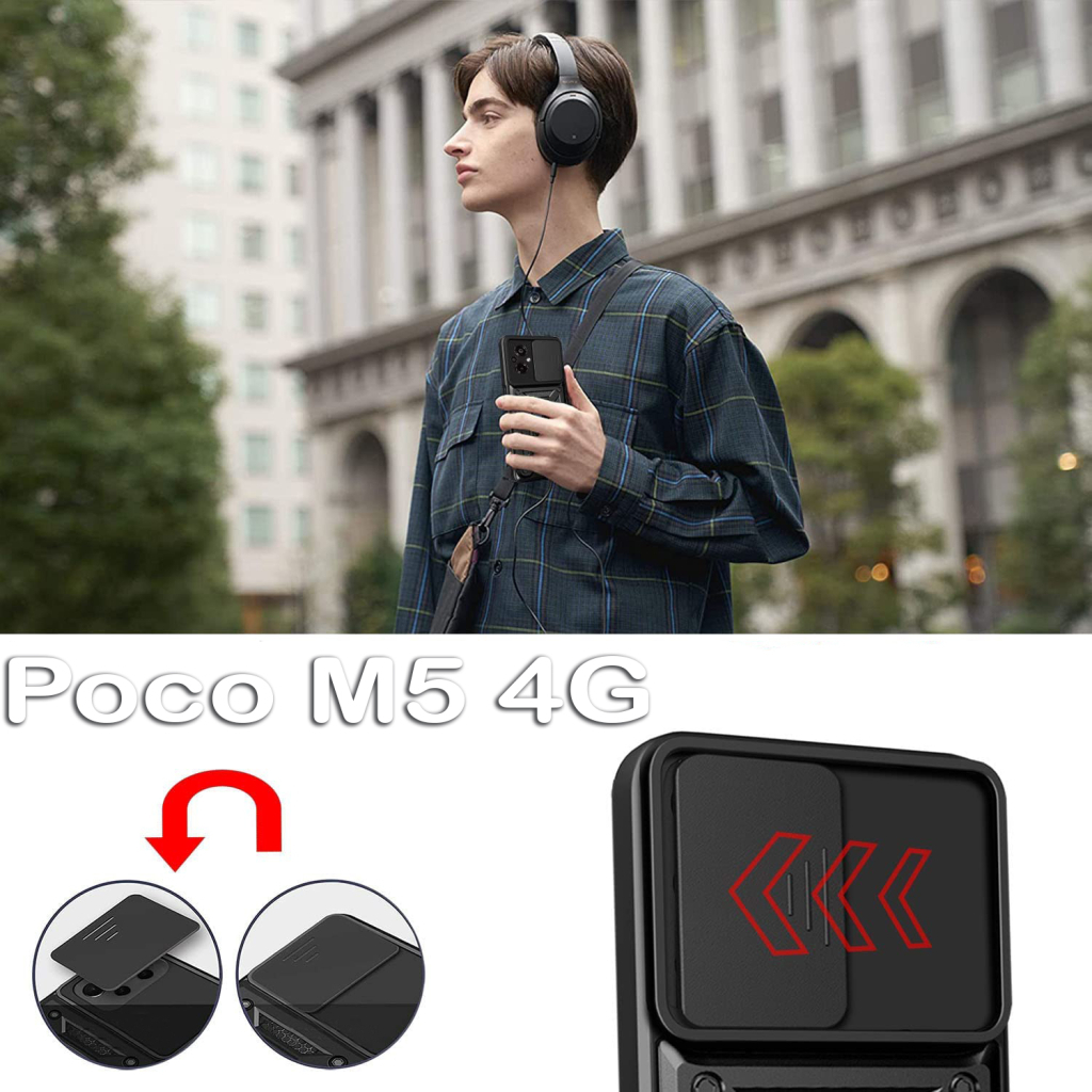 Чохол-накладка BeCover Military для Xiaomi Poco M5 4G Black (709121) фото6