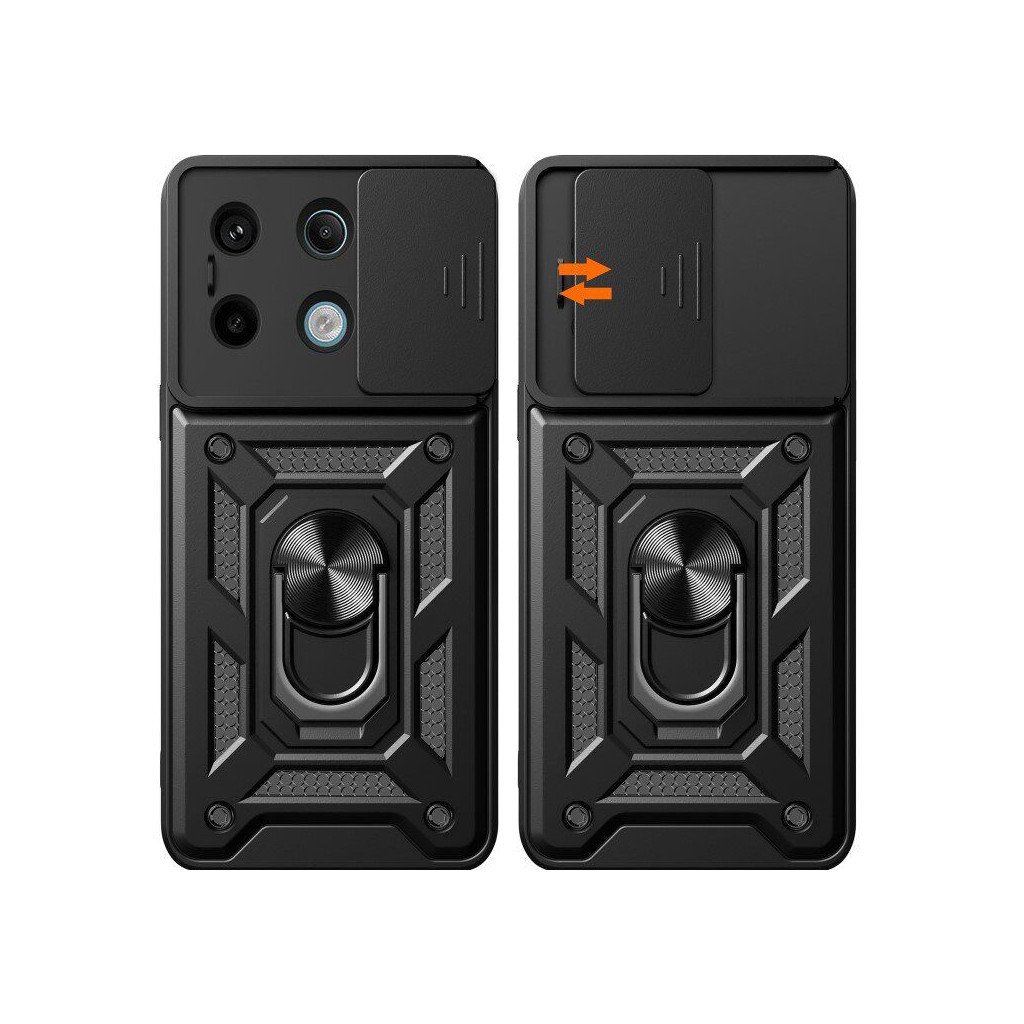 Чохол-накладка BeCover Military для Poco X6 5G Black (711006) фото2