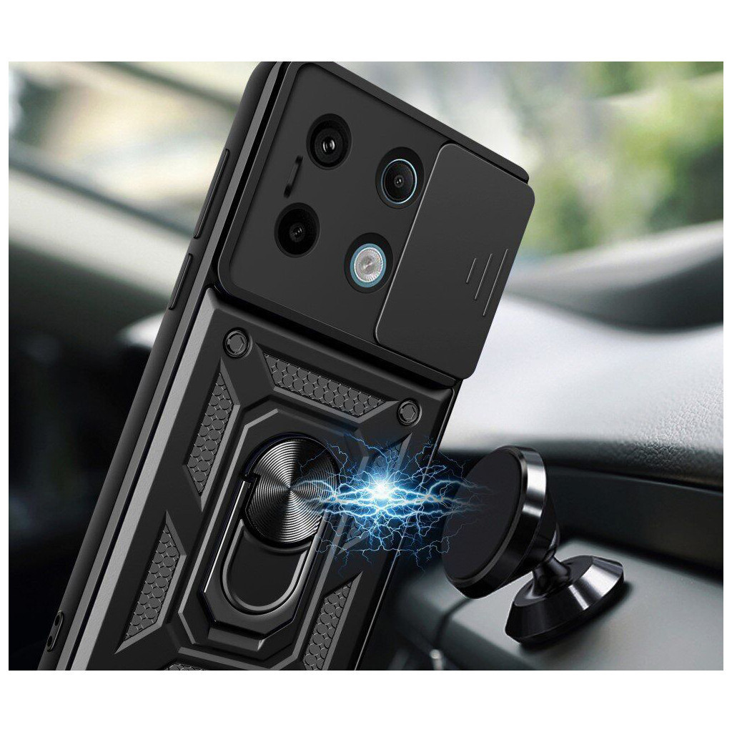 Чохол-накладка BeCover Military для Poco X6 5G Black (711006) фото4