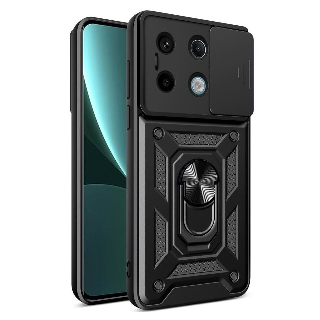 Чохол-накладка BeCover Military для Poco X6 5G Black (711006) фото6