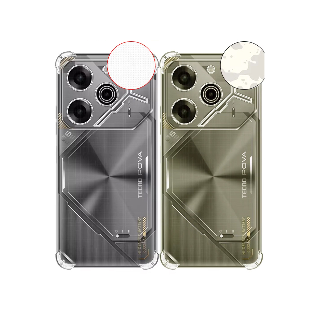 Чохол-накладка BeCover Anti-Shock для Tecno Pova 6 (LI7) Clear (712784) фото4