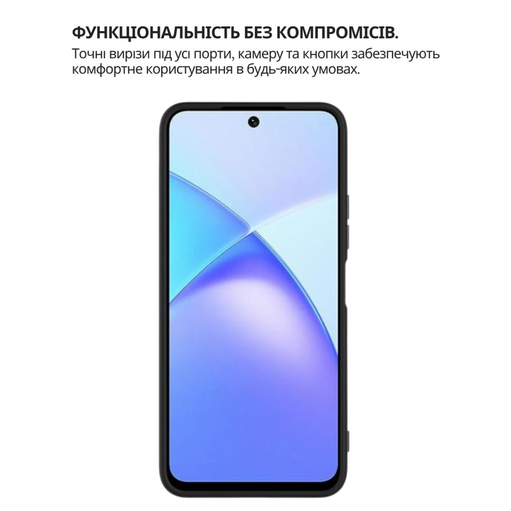 Чохол-накладка BeCover для Infinix Smart 10 (X6725) Black (714664) фото3