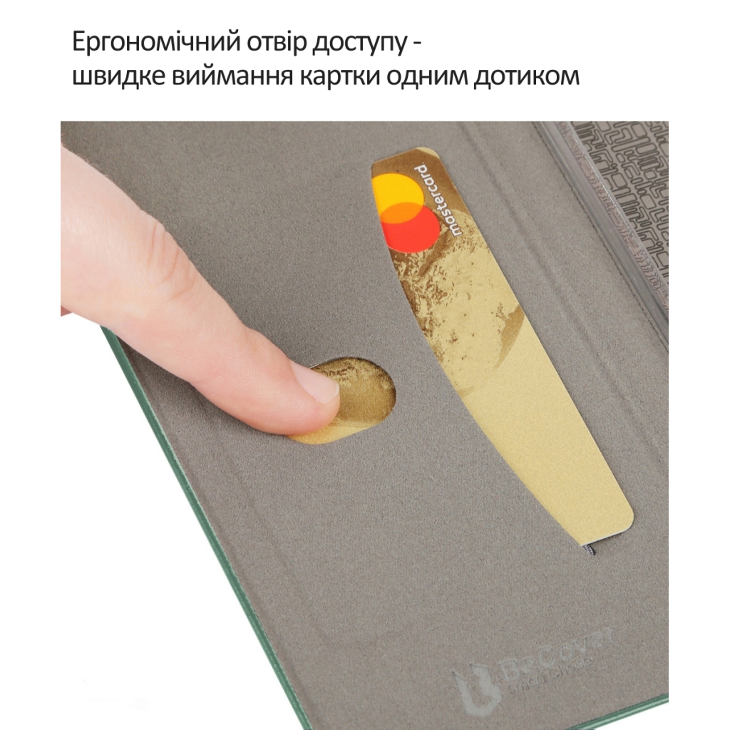 Чохол-книжка BeCover Exclusive для Motorola Edge 60 Neo Dark Green (715017) фото5