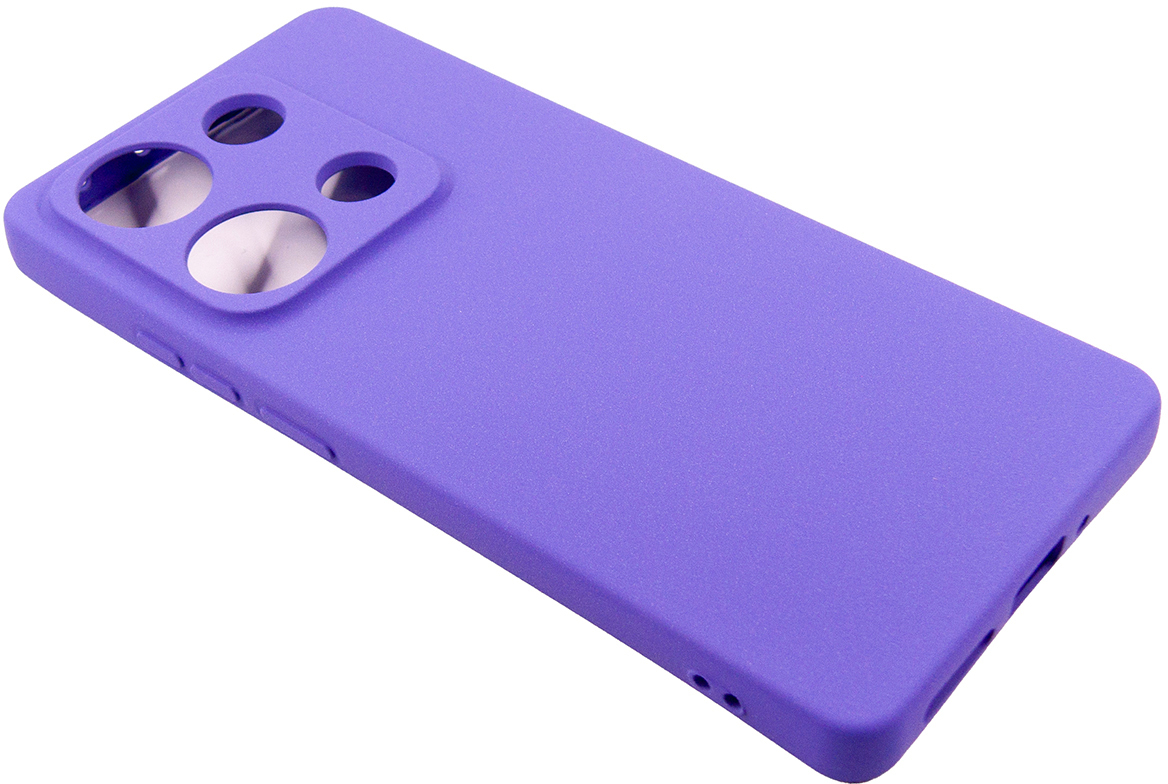 Чохол-накладка Dengos Carbon для Xiaomi Redmi Note 14S Violet (DG-TPU-CRBN-228) фото3