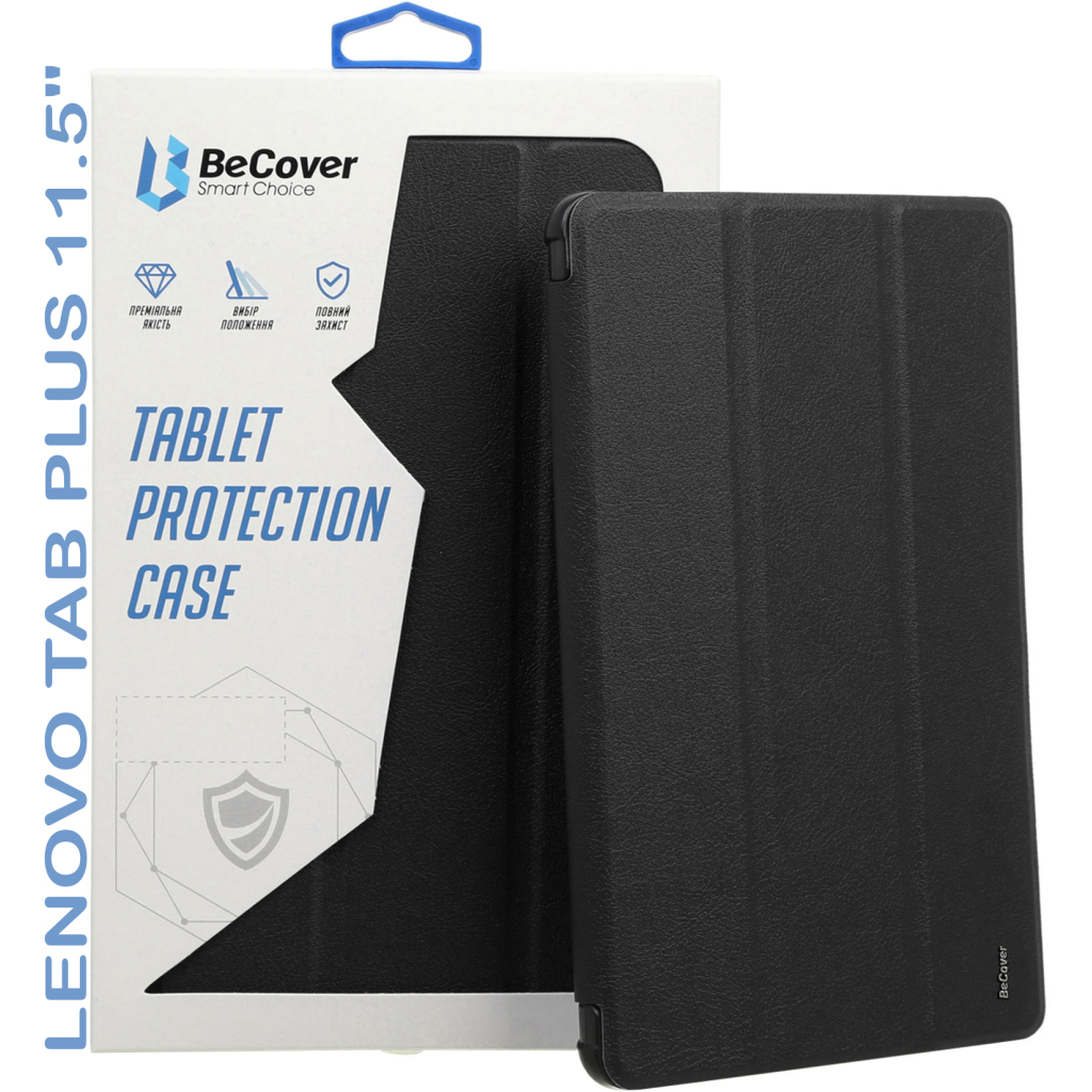 Чохол-книжка BeCover Smart Case для Lenovo Tab Plus 11.5" Black (711838) фото6
