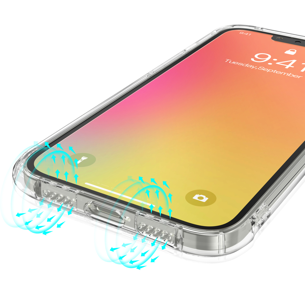 Чохол-накладка BeCover Anti-Shock для Apple iPhone 13 Clear (706951) фото2