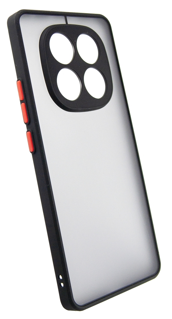Чохол до мобільного телефона Dengos Matte Xiaomi Redmi Note 14 Pro (Black) (DG-TPU-MATT-156) фото